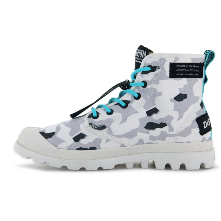 Palladium Pampa Lite Overlab Laarzen Heren Camo | NL 17ZGLCY